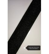 Suchý zips 20 mm vlas čierny samolepiaci
