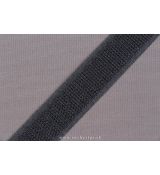 Suchý zips 20 mm čierny háčik