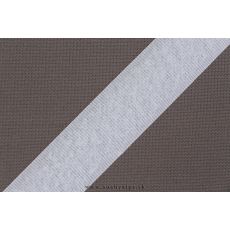 Suchý zips 20 mm biely vlas