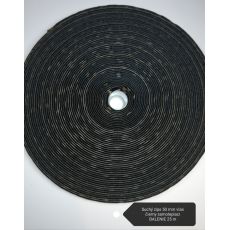 Suchý zips 50 mm vlas čierny samolepiaci BALENIE 25 m