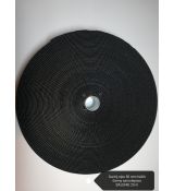 Suchý zips 50 mm háčik čierny samolepiaci BALENIE 25 m